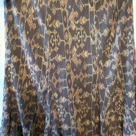 Lauren Ralph Lauren Dresses & Skirts - Lauren Ralph Lauren Brown Patterned A-Line Skirt